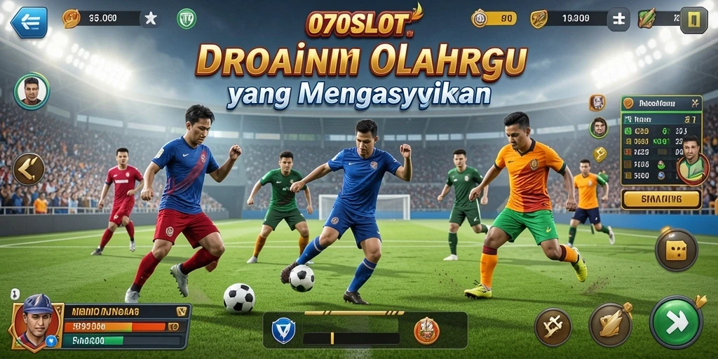 Tampilan gameplay seru dari 070SLOT dengan berbagai cabang olahraga.