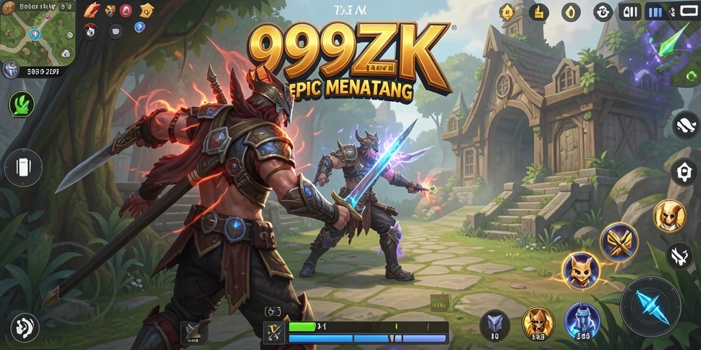 Tampilan gameplay 999ZK yang menegangkan dan penuh petualangan.
