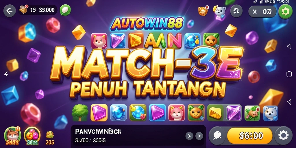 Screenshot gameplay AUTOWIN88 yang seru dan penuh warna.