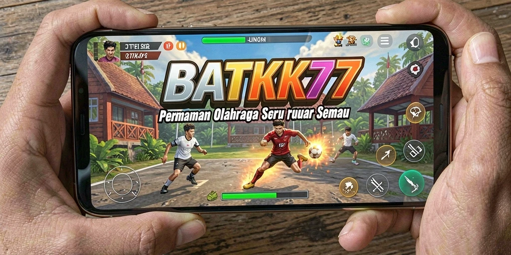 Tampilan gameplay seru di BATIK77 dengan berbagai olahraga.