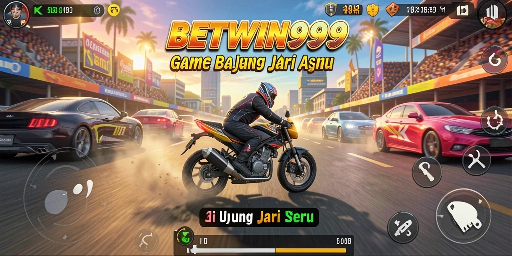Gameplay balapan seru dengan grafis memukau.