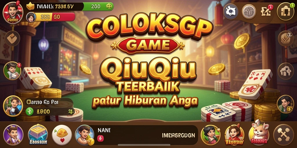 Tampilan gameplay QiuQiu yang menarik dan mendebarkan.
