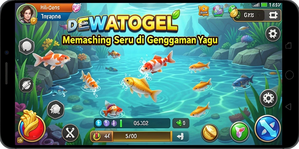 Tangkapan ikan yang luar biasa dalam DEWATOGEL.