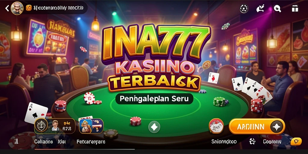 Tampilan gameplay menarik dan mendebarkan di INA777.