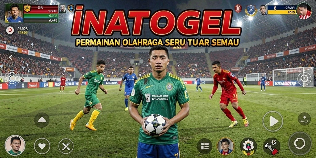 Tangkapan layar dari gameplay seru INATOGEL yang menunjukkan aksi olahraga.