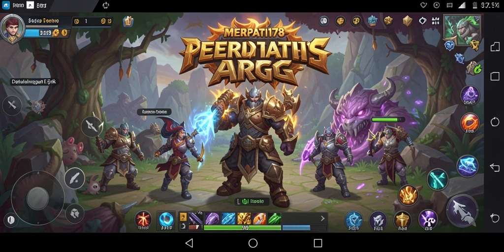 Tampilan menarik dengan aksi seru dalam gameplay ARPG.