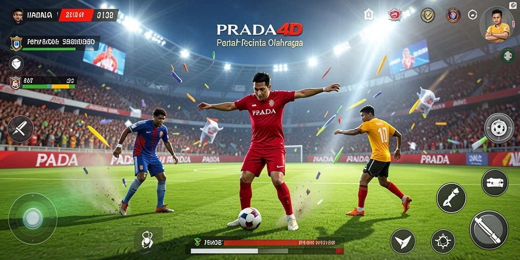 Tampilan gameplay PRADA4D yang menawan dan mendebarkan.