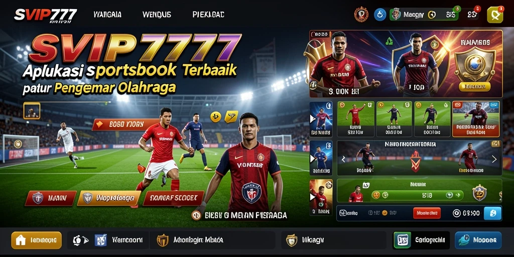 Screenshot gameplay Sportsbook menunjukkan antarmuka yang menarik dan interaktif.