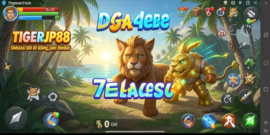 Tampilan gameplay menarik di TIGERJP88 yang penuh tantangan.
