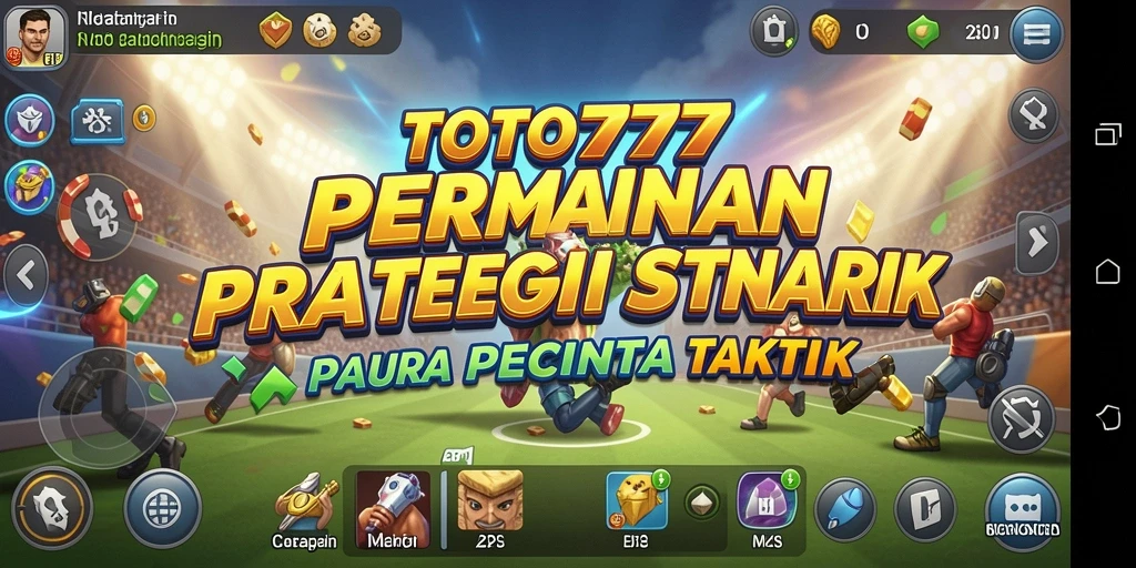 Tangkapan layar utama gameplay strategis TOTO777 yang menampilkan rencana serangan.