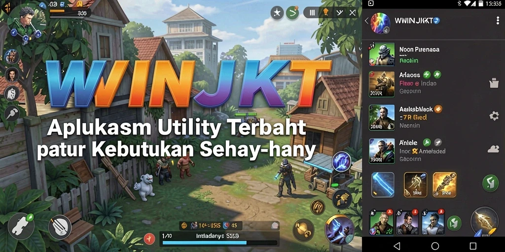 Tampilan aplikasi WINJKT yang intuitif dan modern.
