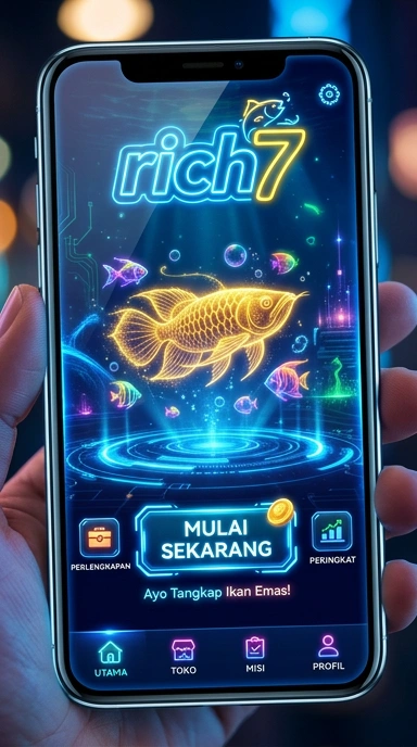 Proses unduh aplikasi cepat di rich7 dengan berbagai pilihan.